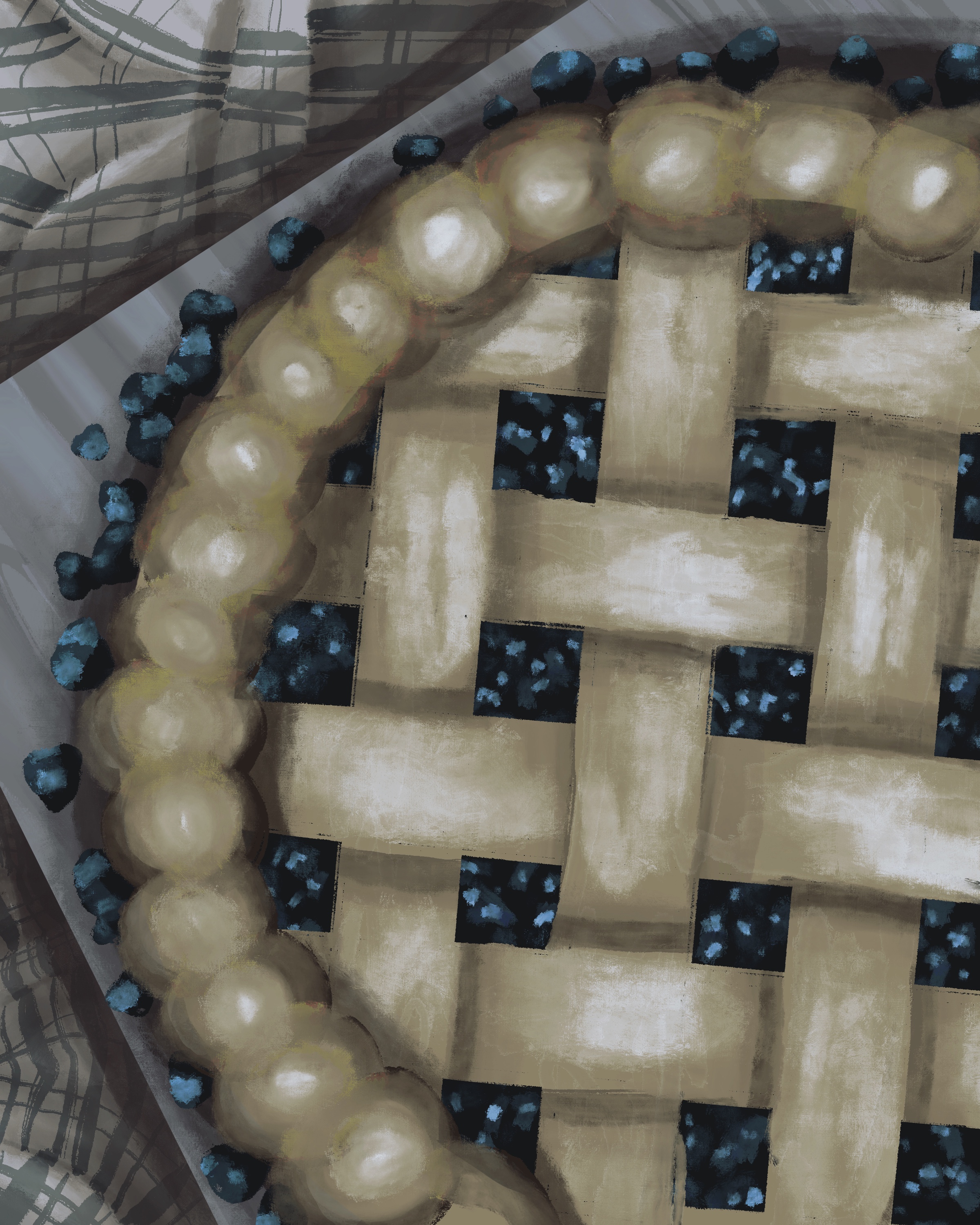 Berry Blue Berry Pie